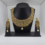 SILVER BRIDAL NECKLACE SET 92.5