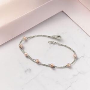 MOTI SILVER CHAIN BRACELET 92.5