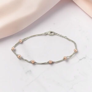 MOTI SILVER CHAIN BRACELET 92.5