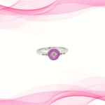 SILVER MINA  RING 92.5