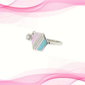 SILVER MINA RING 92.5