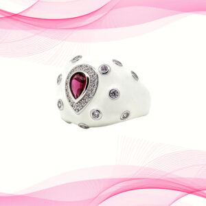 SILVER MINA RING 92.5