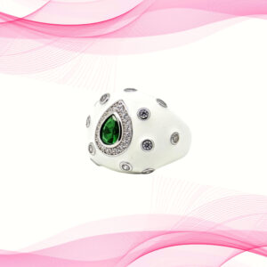 SILVER MINA RING 92.5