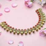 Silver 925 Necklace Set with Pearls