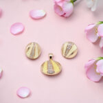 Silver Mother Of Pearl Pendant and Earring Set