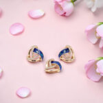 Blue Mother Of Pearl Pendant Set Silver 925