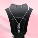 Silver 925 CZ Necklace Set