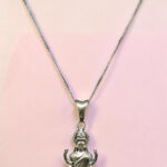 Sterling Silver Lakshmi Pendant