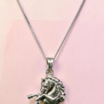 Sterling Silver Horse Pendant
