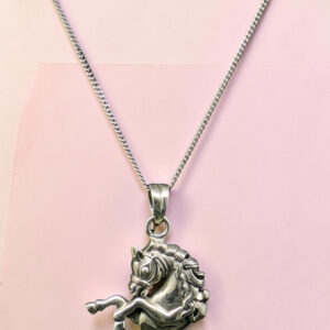 Sterling Silver Horse Pendant