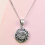 Sterling Silver OM Pendant