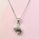 Sterling Silver Ganpati Pendant