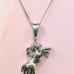 Sterling Silver Horse Pendant