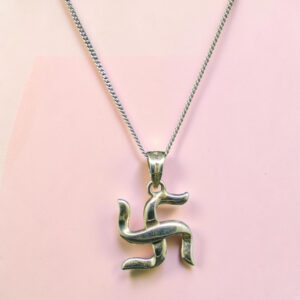 Swastik Pendant Sterling Silver 925