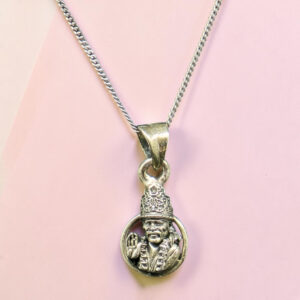 Sai Baba Pendant 92.5 Sterling Silver
