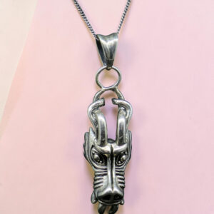 Sterling Silver Dragon Pendant
