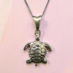 Sterling Silver Tortoise Pendant