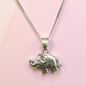Sterling Silver Elephant Pendant