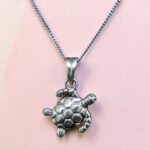 Sterling Silver Turtle Pendant