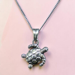 Sterling Silver Turtle Pendant