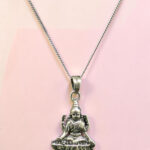 Silver Lakshmi Pendant