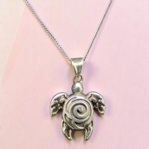 Sterling Silver Tortoise Pendant