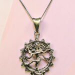 Nataraja Sterling Silver 92.5 Pendant