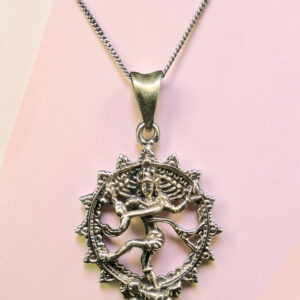 Nataraja Sterling Silver 92.5 Pendant