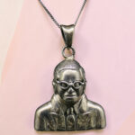 Dr. B. R. Ambedkar Pendant 92.5 Sterling Silver