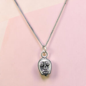 Silver Skull Head Pendant 92.5