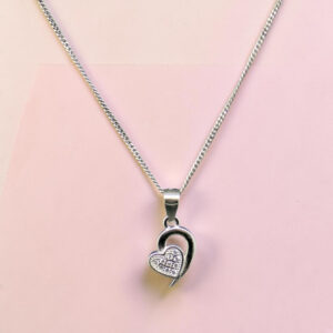 Heart Pendant Sterling Silver 92.5