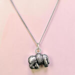 Sterling Silver Elephant Pendant