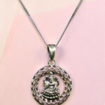 Sterling Silver Lakshmi Pendant