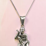 Silver 92.5 Gagangiri Maharaj Pendant