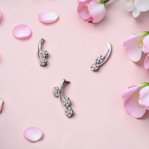 Silver 925 CZ Pendent Set