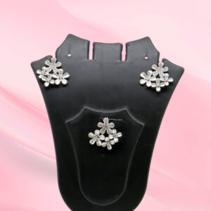 CZ Silver 925 Pendent Set