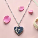 Sterling Silver Y Heart Pendant