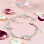 Whispering Hearts - Mother Of Pearl CZ Bracelet