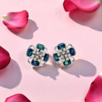 Silver 92.5 Flower Stud Earrings