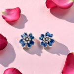 Silver 92.5 Flower Stud Earrings