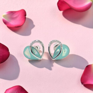 Sterling Silver Heart Earrings