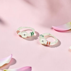 Kids Bali Silver 92.5 Hoops