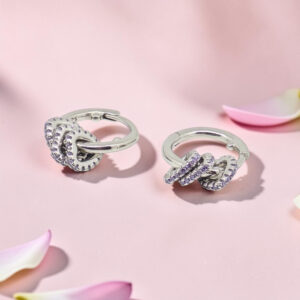 Silver 92.5 Hoop Earrings for Kids