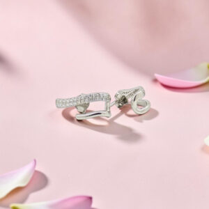 Sterling Silver Diamond Accent Earrings