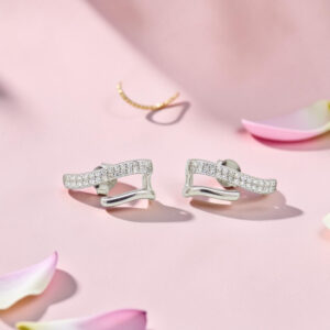 Sterling Silver Diamond Accent Earrings