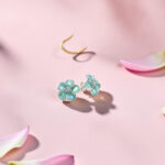 Sterling Silver Flower Stud Earrings