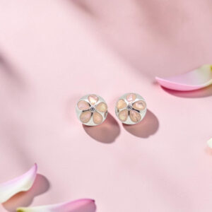 Silver 92.5 Flower Stud Earrings
