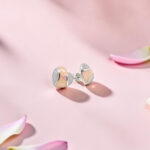 Silver 92.5 Heart Stud Earrings