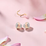 Silver 92.5 Heart Stud Earrings