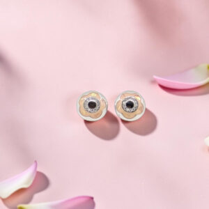Sterling Silver Flower Stud Earrings